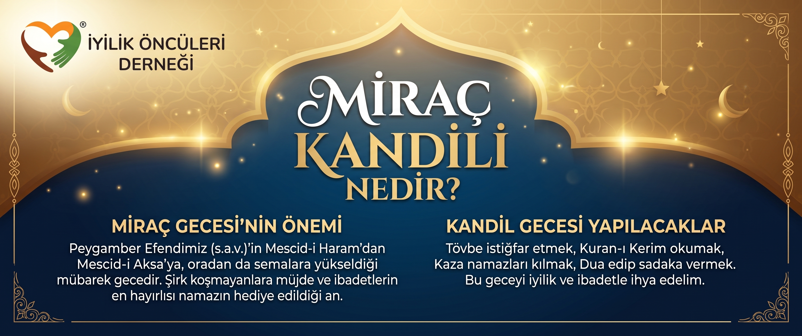 Miraç Kandili Nedir? Geceyi İhya Etmenin Önemi ve Yapılacak İbadetler